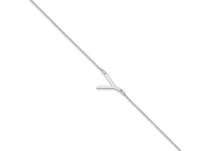 10k White Gold Bracelets Style 10XNA1432W/Y - Classique Jewelry Inc.