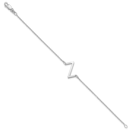 10k White Gold Bracelets Style 10XNA1432W/Z - Classique Jewelry Inc.