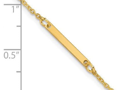 10k Yellow Gold Bracelets Style 10XNA1432Y/I - Classique Jewelry Inc.
