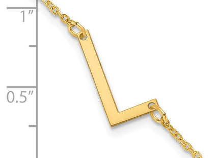 10k Yellow Gold Bracelets Style 10XNA1432Y/L - Classique Jewelry Inc.