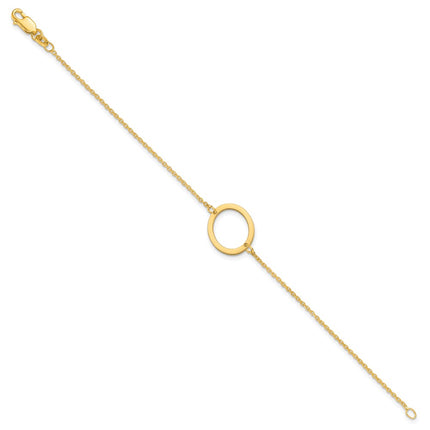 10k Yellow Gold Bracelets Style 10XNA1432Y/O - Classique Jewelry Inc.