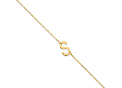 10k Yellow Gold Bracelets Style 10XNA1432Y/S - Classique Jewelry Inc.