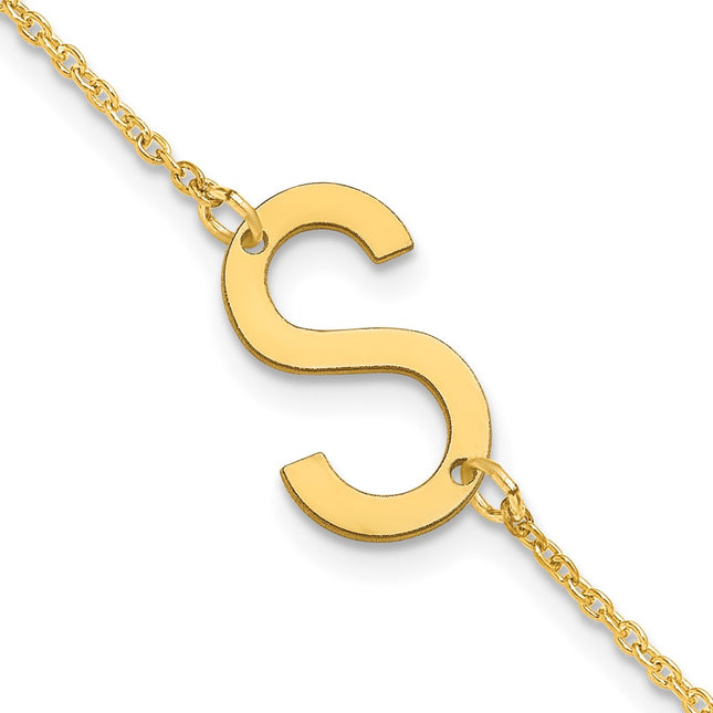 10k Yellow Gold Bracelets Style 10XNA1432Y/S - Classique Jewelry Inc.