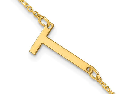 10k Yellow Gold Bracelets Style 10XNA1432Y/T - Classique Jewelry Inc.