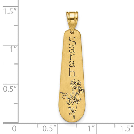 10k Yellow Gold Pendants Style 10XNA1477Y - Classique Jewelry Inc.