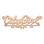Sterling Silver/Gold-plated Cut-out Stars Name Plate view 9