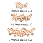 Sterling Silver/Gold-plated Cut-out Stars Name Plate view 6