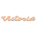 10k Rose Gold Name Plate view 4