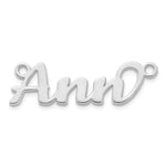 10k Yellow Gold Name Plate view 12