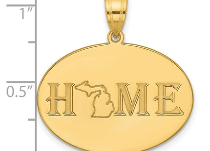 10k Yellow Gold Pendants Style 10XNA1517Y - Classique Jewelry Inc.