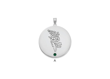 10k White Gold Pendants Style 10XNA1521/1W - Classique Jewelry Inc.