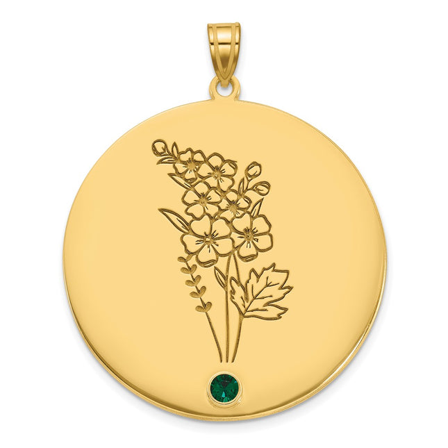 10k Yellow Gold Pendants Style 10XNA1521/1Y - Classique Jewelry Inc.