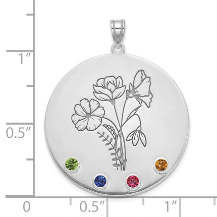 10k White Gold Pendants Style 10XNA1521/4W - Classique Jewelry Inc.