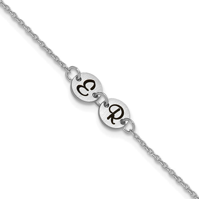 10k White Gold Bracelets Style 10XNA1522/2W - Classique Jewelry Inc.