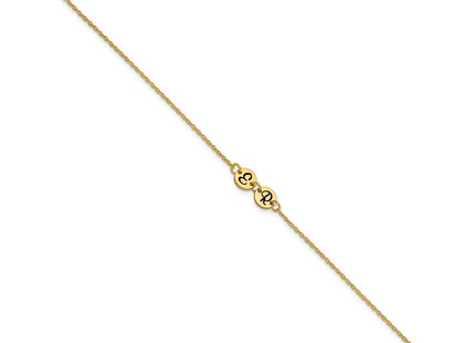 10k Yellow Gold Bracelets Style 10XNA1522/2Y - Classique Jewelry Inc.