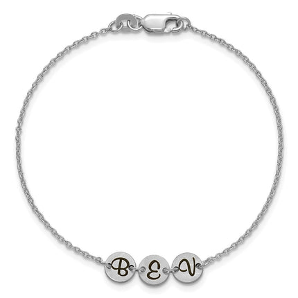10k White Gold Bracelets Style 10XNA1522/3W - Classique Jewelry Inc.