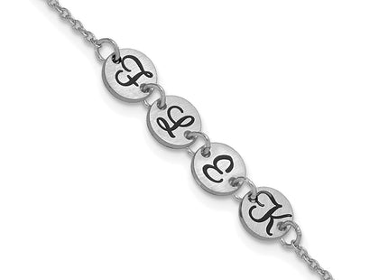 10k White Gold Bracelets Style 10XNA1522/4W - Classique Jewelry Inc.