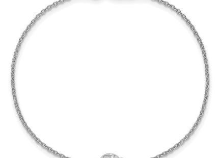 10k White Gold Bracelets Style 10XNA1523/1W - Classique Jewelry Inc.
