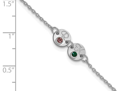 10k White Gold Bracelets Style 10XNA1523/2W - Classique Jewelry Inc.