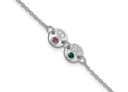 10k White Gold Bracelets Style 10XNA1523/2W - Classique Jewelry Inc.