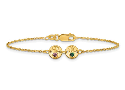 10k Yellow Gold Bracelets Style 10XNA1523/2Y - Classique Jewelry Inc.