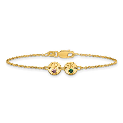 10k Yellow Gold Bracelets Style 10XNA1523/2Y - Classique Jewelry Inc.