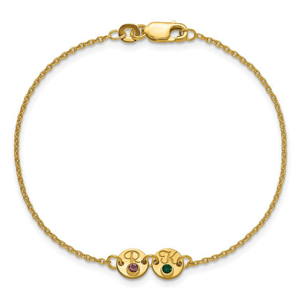 10k Yellow Gold Bracelets Style 10XNA1523/2Y - Classique Jewelry Inc.