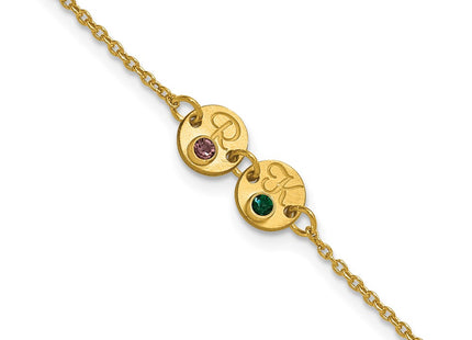 10k Yellow Gold Bracelets Style 10XNA1523/2Y - Classique Jewelry Inc.