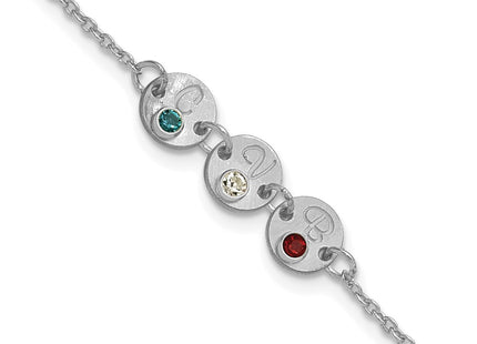 10k White Gold Bracelets Style 10XNA1523/3W - Classique Jewelry Inc.