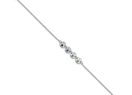 10k White Gold Bracelets Style 10XNA1523/4W - Classique Jewelry Inc.