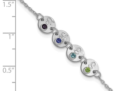 10k White Gold Bracelets Style 10XNA1523/4W - Classique Jewelry Inc.
