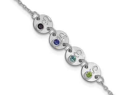 10k White Gold Bracelets Style 10XNA1523/4W - Classique Jewelry Inc.