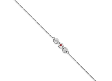 10k White Gold Bracelets Style 10XNA1524W - Classique Jewelry Inc.