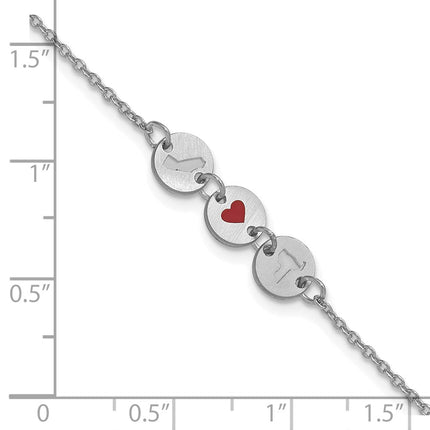 10k White Gold Bracelets Style 10XNA1524W - Classique Jewelry Inc.
