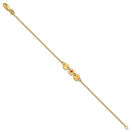10k Yellow Gold Bracelets Style 10XNA1524Y - Classique Jewelry Inc.