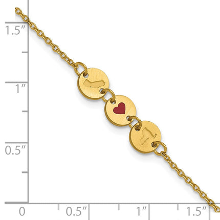 10k Yellow Gold Bracelets Style 10XNA1524Y - Classique Jewelry Inc.