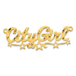 SS/Gold-plated Diamond-cut Cut-out Stars Name Plate view 9