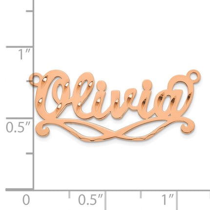 10k Rose Gold Jewelry Style 10XNA1534R - Classique Jewelry Inc.