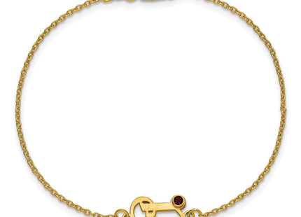 10k Yellow Gold Bracelets Style 10XNA1543Y - Classique Jewelry Inc.