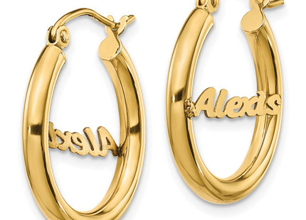 10k Yellow Gold Earrings Style 10XNA255Y - Classique Jewelry Inc.