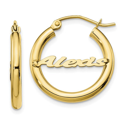 10k Yellow Gold Earrings Style 10XNA255Y - Classique Jewelry Inc.