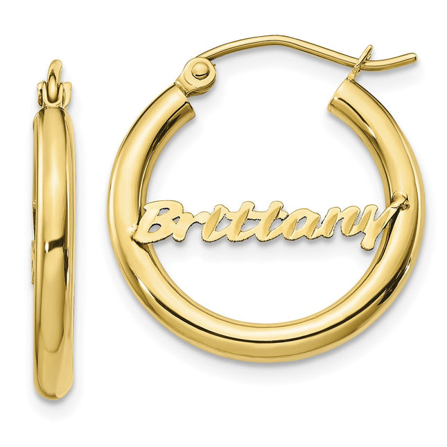 10k Yellow Gold Earrings Style 10XNA256Y - Classique Jewelry Inc.