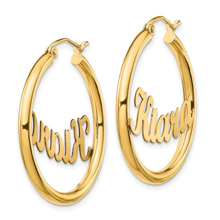 10k Yellow Gold Earrings Style 10XNA270Y - Classique Jewelry Inc.