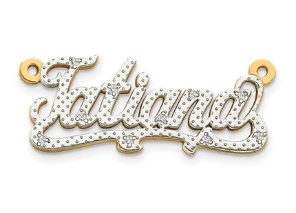 10k White Gold Jewelry Style 10XNA44W - Classique Jewelry Inc.