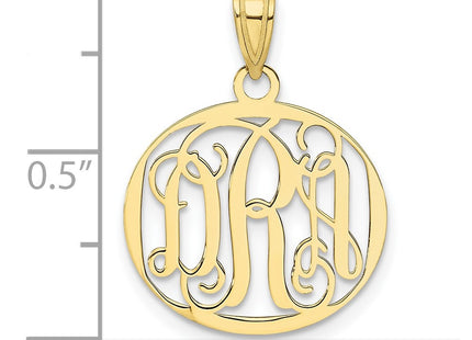 10k Yellow Gold Pendants Style 10XNA527Y - Classique Jewelry Inc.