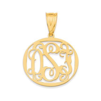10k Yellow Gold Pendants Style 10XNA527Y - Classique Jewelry Inc.