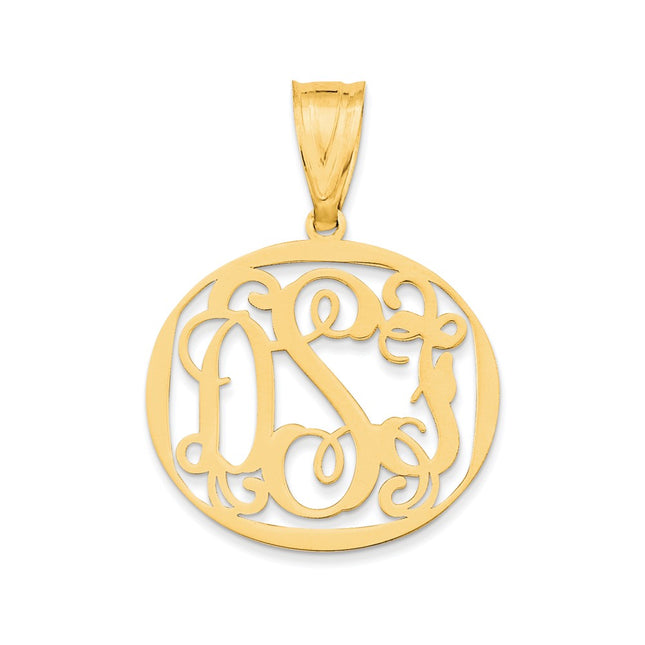 10k Yellow Gold Pendants Style 10XNA527Y - Classique Jewelry Inc.