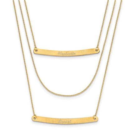 10k Yellow Gold Chain Necklaces Style 10XNA652Y - Classique Jewelry Inc.