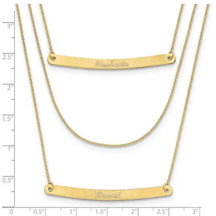 10k Yellow Gold Chain Necklaces Style 10XNA652Y - Classique Jewelry Inc.