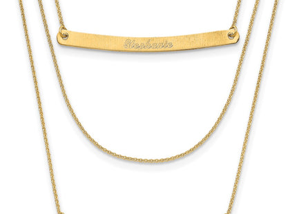 10k Yellow Gold Chain Necklaces Style 10XNA652Y - Classique Jewelry Inc.